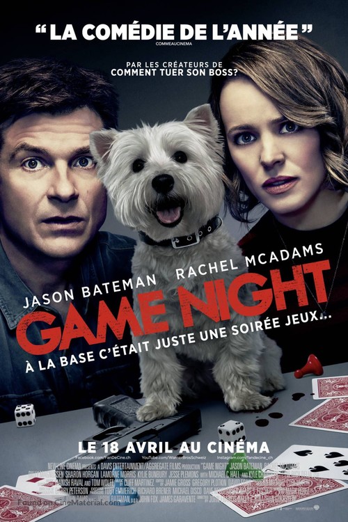 Game Night - French Movie Poster