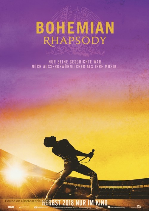 Bohemian Rhapsody - German Movie Poster