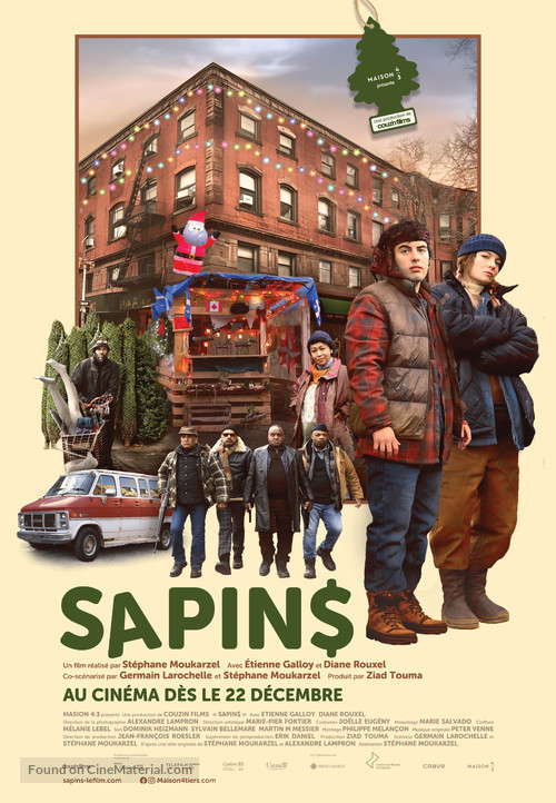 Sapins - Canadian Movie Poster