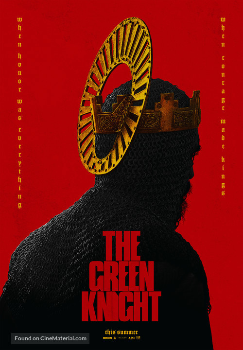 The Green Knight - Canadian Movie Poster