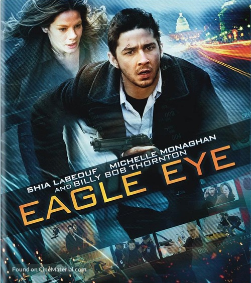 Eagle Eye - Blu-Ray movie cover