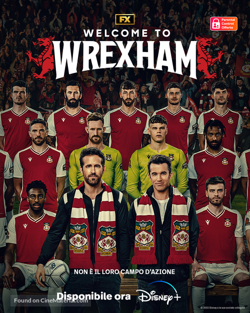 &quot;Welcome to Wrexham&quot; - Italian Movie Poster