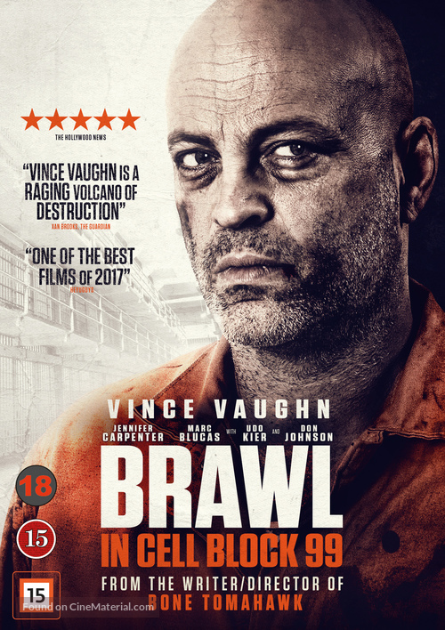 Brawl in Cell Block 99 - Swedish Movie Cover