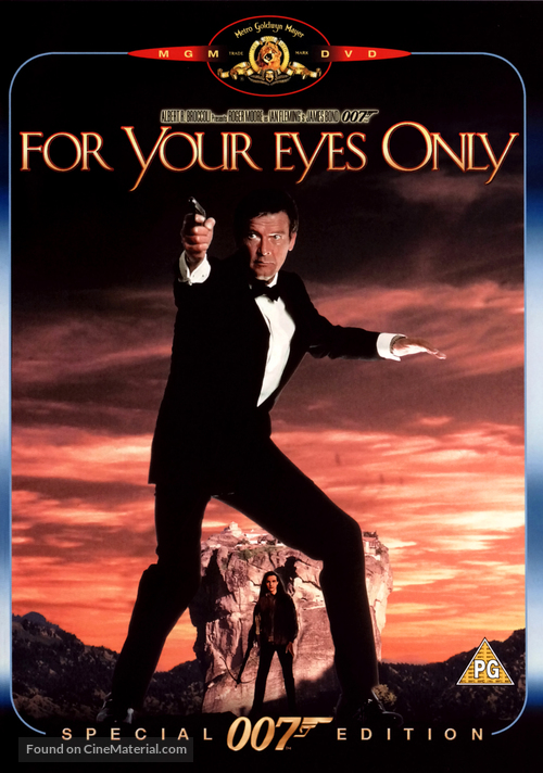 For Your Eyes Only - British Movie Cover