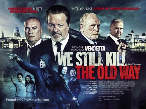 We Still Kill the Old Way - British Movie Poster