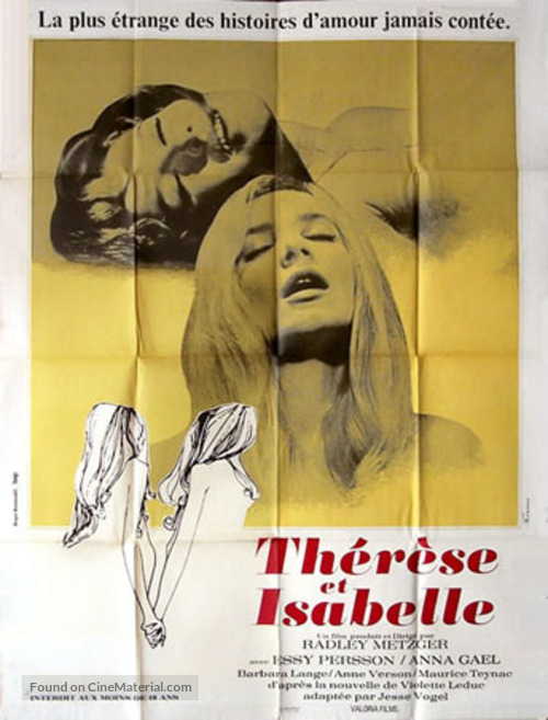 Therese and Isabelle - French Movie Poster