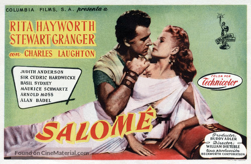 Salome - Spanish Movie Poster