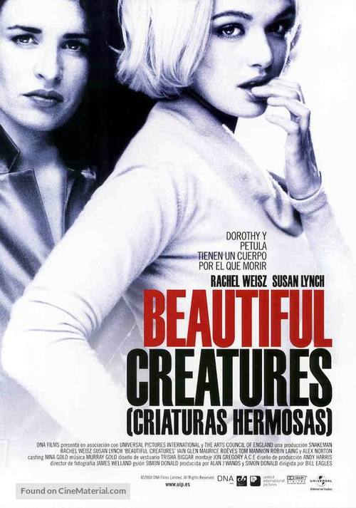 Beautiful Creatures - Spanish Theatrical movie poster