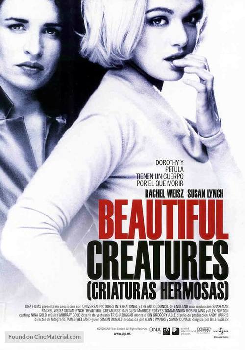 Beautiful Creatures - Spanish Theatrical movie poster