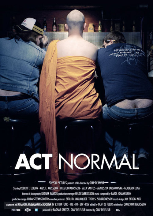 Act Normal - Icelandic Movie Poster