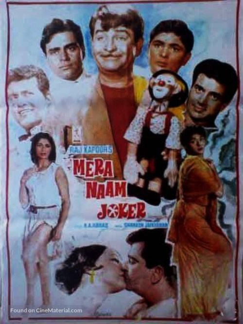 Mera Naam Joker - Indian Movie Poster