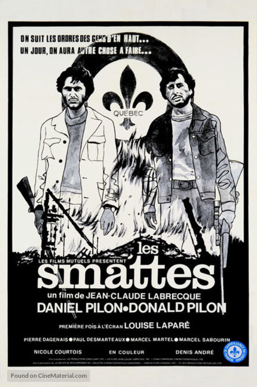 Les smattes - Canadian Movie Poster