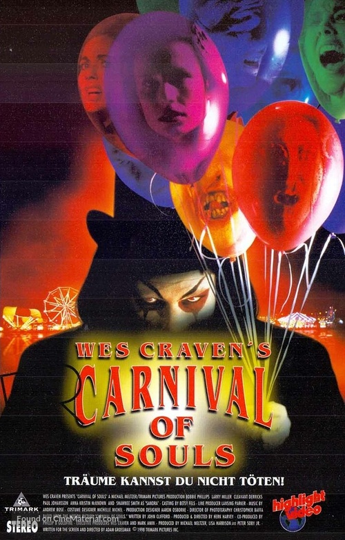 Carnival of Souls - German VHS movie cover