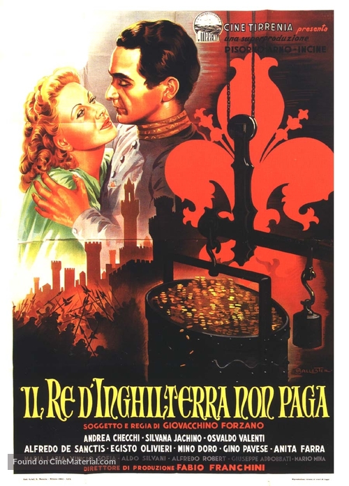 Il re d&#039;Inghilterra non paga - Italian Movie Poster