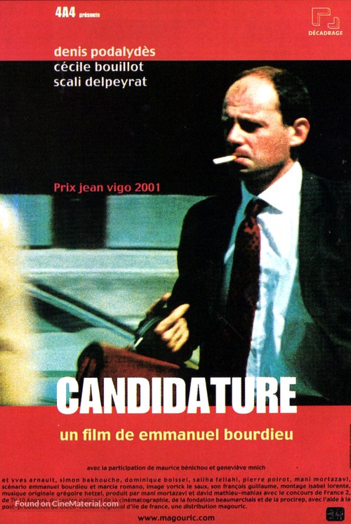 Candidature - French Movie Poster