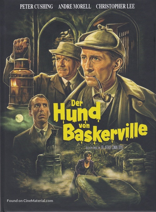 The Hound of the Baskervilles - Austrian Blu-Ray movie cover