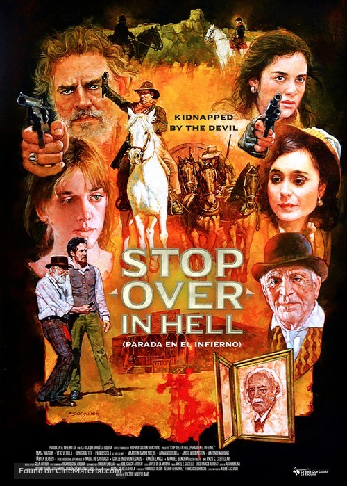 Stop Over in Hell - Spanish Movie Poster