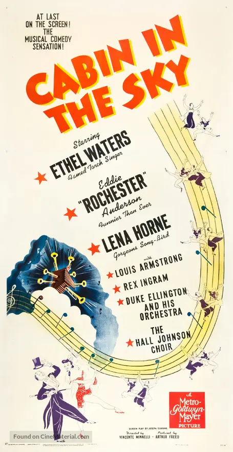 Cabin In The Sky 1943 Movie Poster