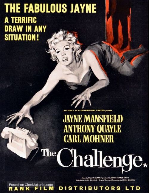 The Challenge - British Movie Poster