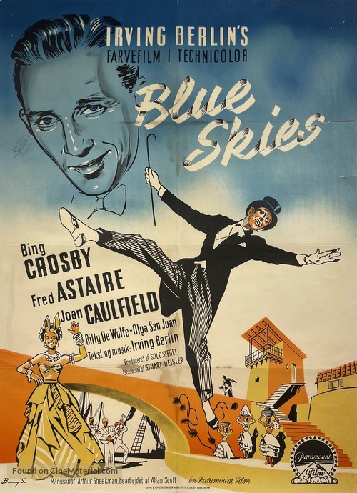 Blue Skies - Danish Movie Poster
