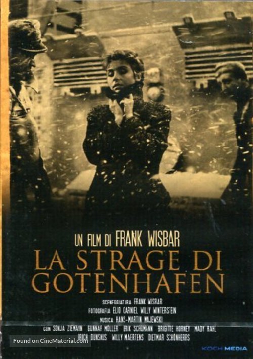 Nacht fiel &uuml;ber Gotenhafen - Italian Movie Poster