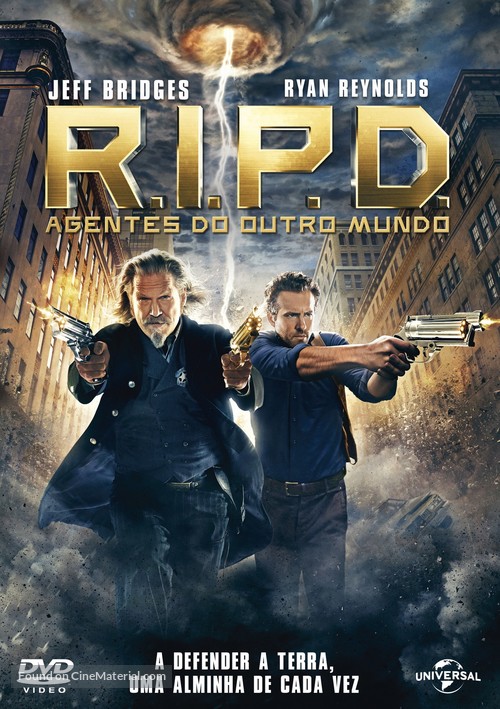 R.I.P.D. - Portuguese DVD movie cover