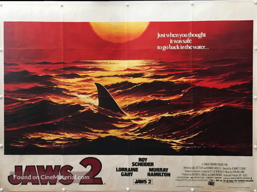 Jaws 2 - British Movie Poster
