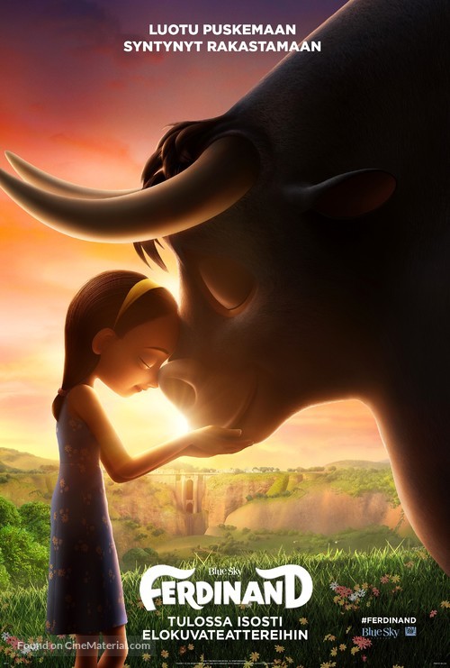 Ferdinand - Finnish Movie Poster