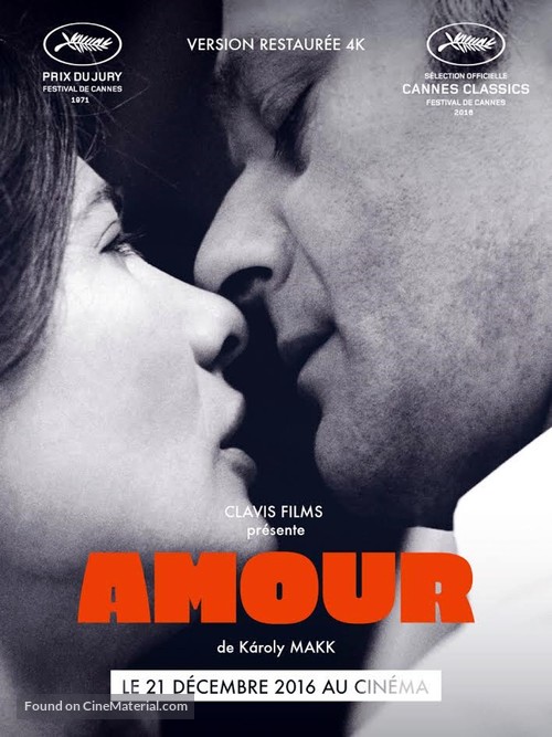 Szerelem - French Movie Poster