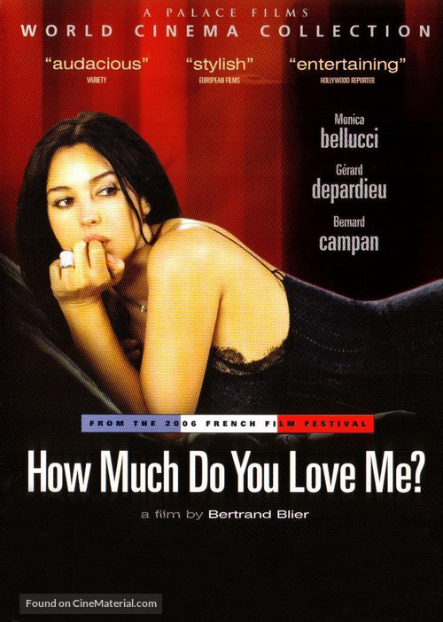 Combien tu m&#039;aimes? - DVD movie cover