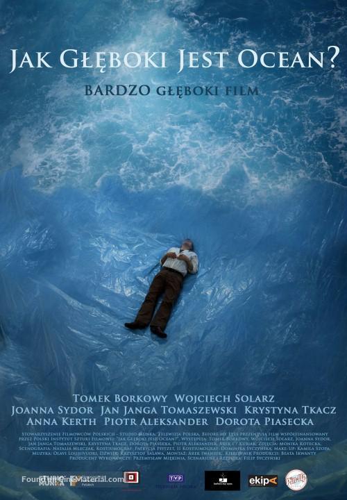 Jak gleboki jest ocean - Polish Movie Poster