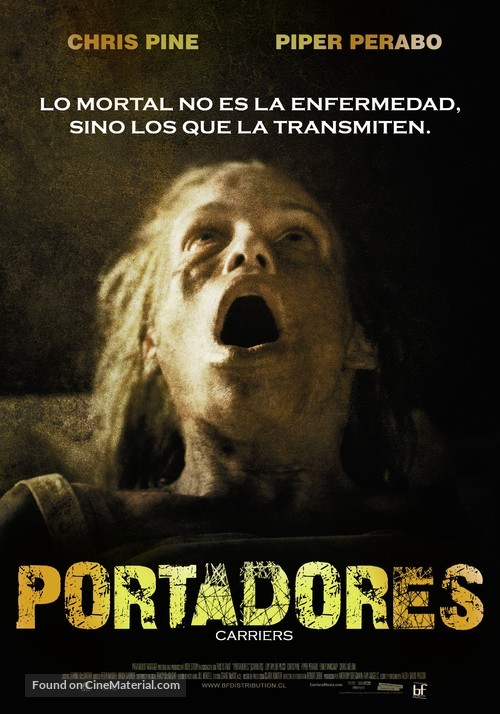 Carriers - Chilean Movie Poster