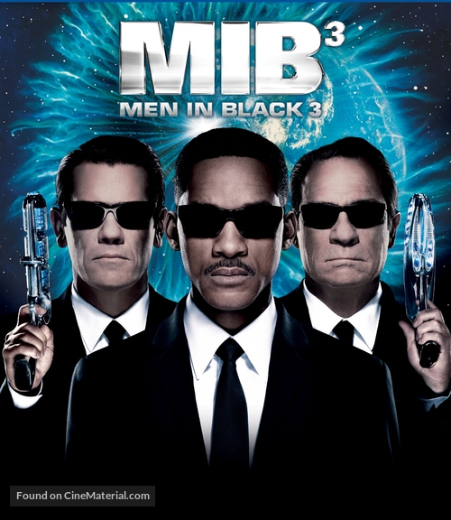 Men in Black 3 - Blu-Ray movie cover