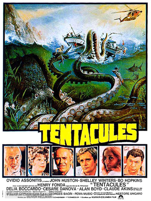 Tentacoli - French Movie Poster