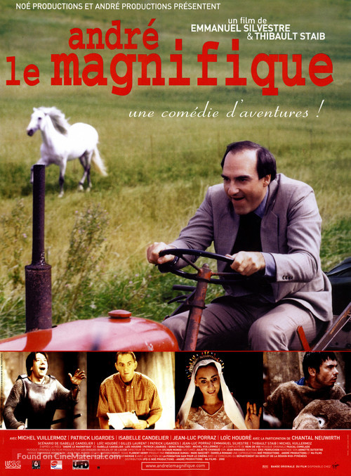 Andr&eacute; le magnifique - French poster