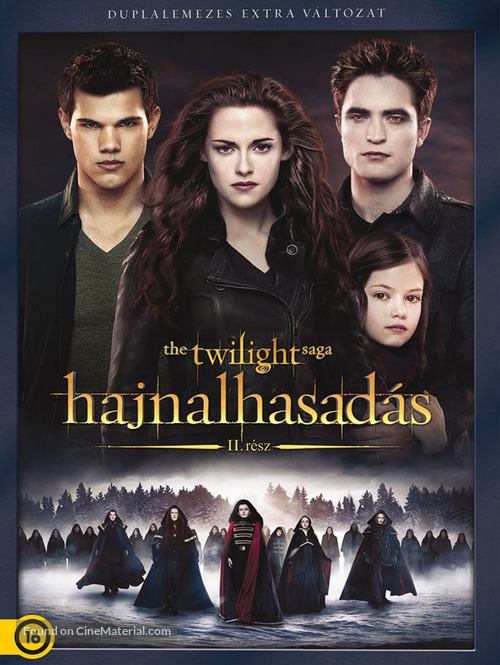 The Twilight Saga: Breaking Dawn - Part 2 - Hungarian DVD movie cover