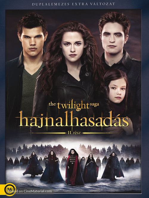The Twilight Saga: Breaking Dawn - Part 2 - Hungarian DVD movie cover