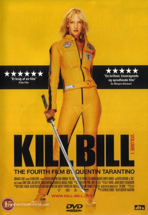 Kill Bill: Vol. 1 - Norwegian Movie Cover