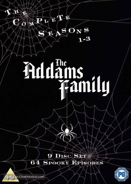 &quot;The Addams Family&quot; - British DVD movie cover