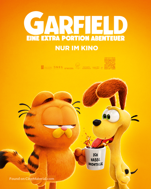 The Garfield Movie - German Movie Poster