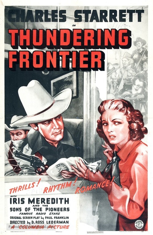 Thundering Frontier - Movie Poster