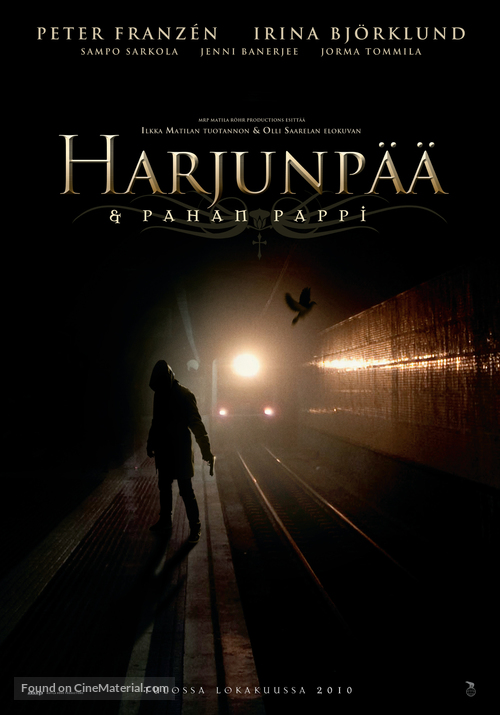 Harjunp&auml;&auml; ja pahan pappi - Finnish Movie Poster