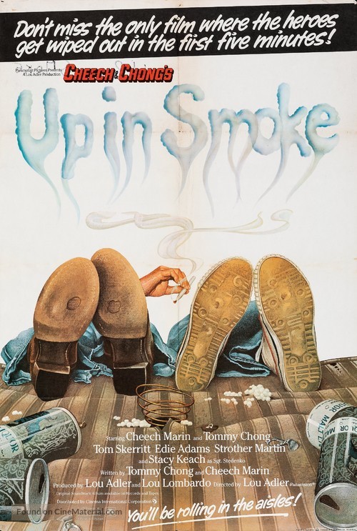 Up in Smoke - British Movie Poster