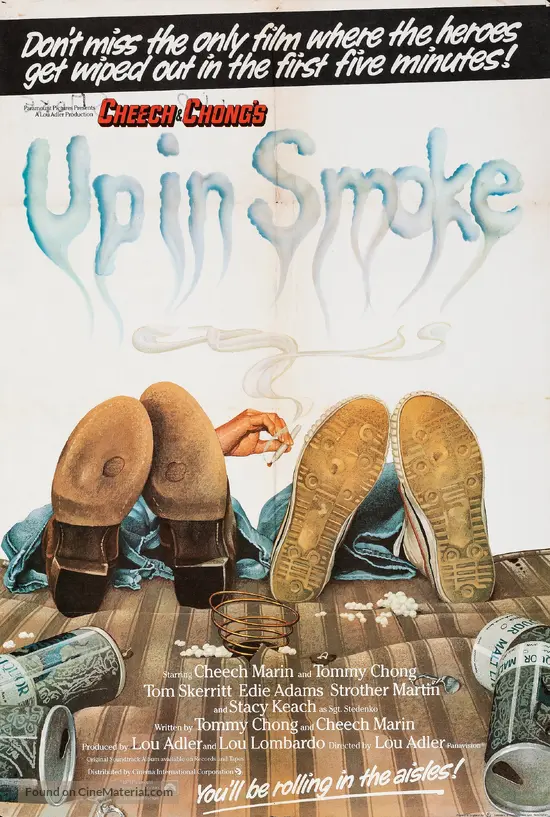 Up in Smoke - British Movie Poster