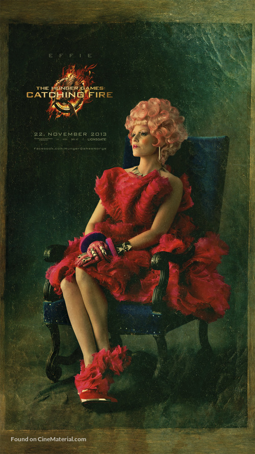 The Hunger Games: Catching Fire - Norwegian Movie Poster