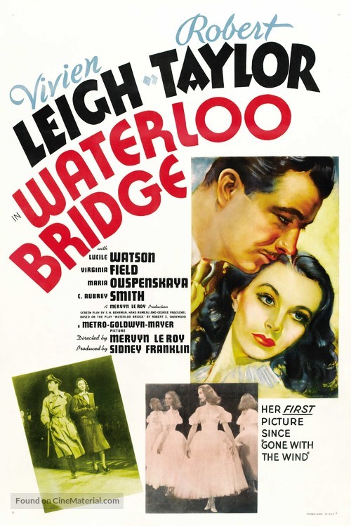 Waterloo Bridge - Movie Poster