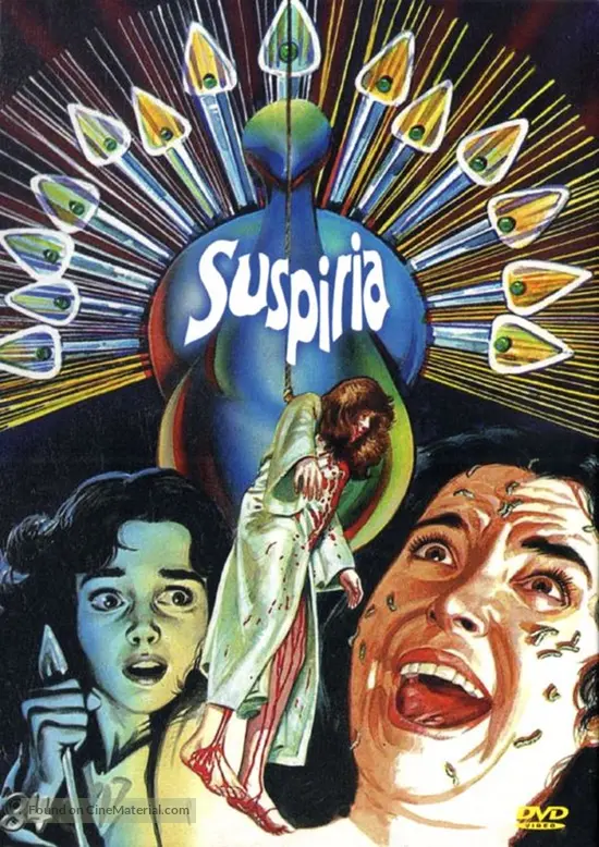 Suspiria - German DVD movie cover