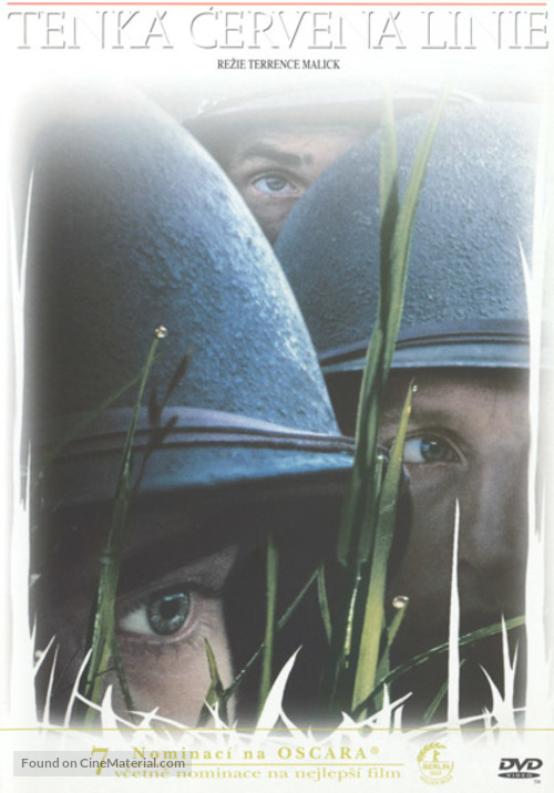 The Thin Red Line - Czech DVD movie cover