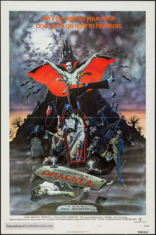 Blood for Dracula - Movie Poster