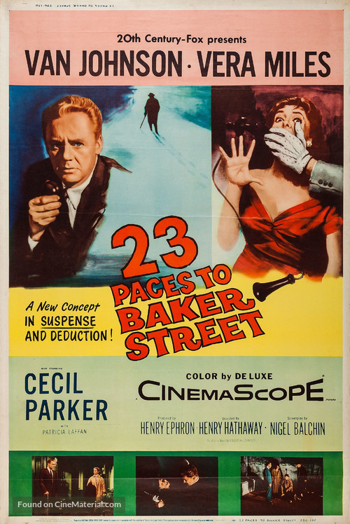 23 Paces to Baker Street - Movie Poster